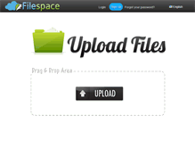 Tablet Screenshot of filespace.com